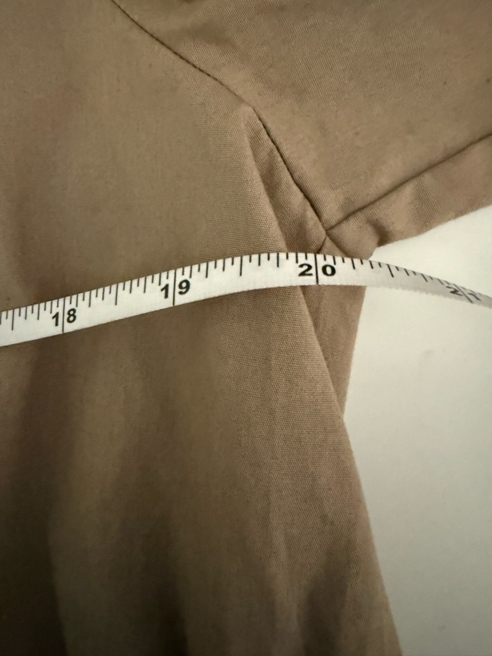 Zara Tiered Poplin Midi Dress | Blogger Favorite | Rich Taupe | Size Medium - Picture 12 of 14